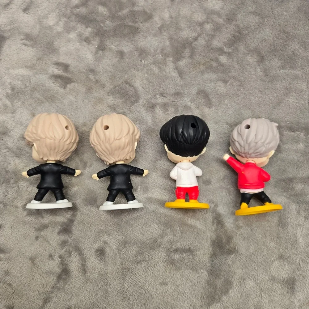 McDonalds BTS TinyTAN Figures Set of 4 K-Pop Collectibles 2024 Collaboration
